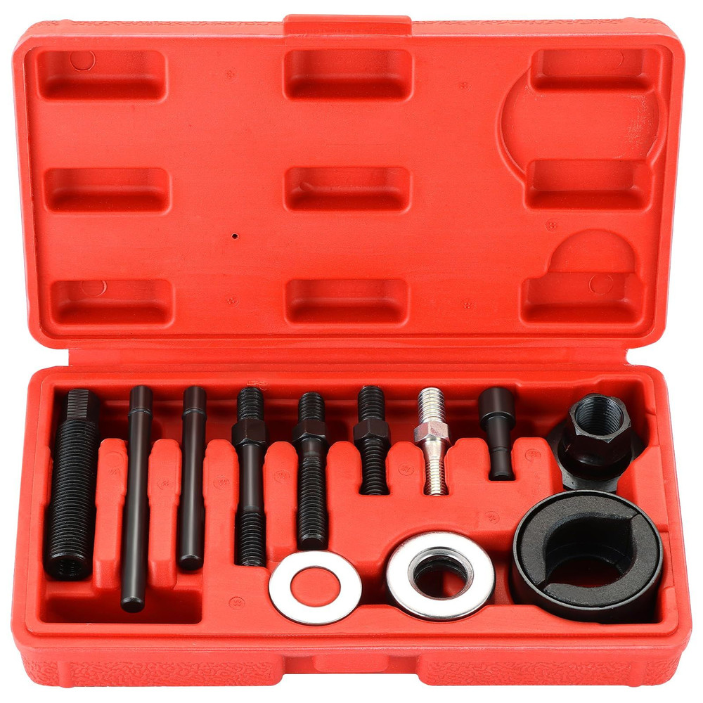 weyleity 12PCS Power Steering Pulley Puller Installer Kit | Vacuum Pump...