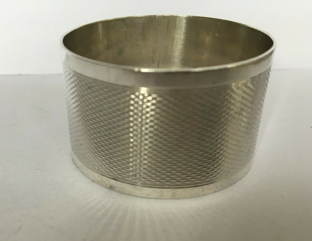 Sterling Silver Round Napkin Ring