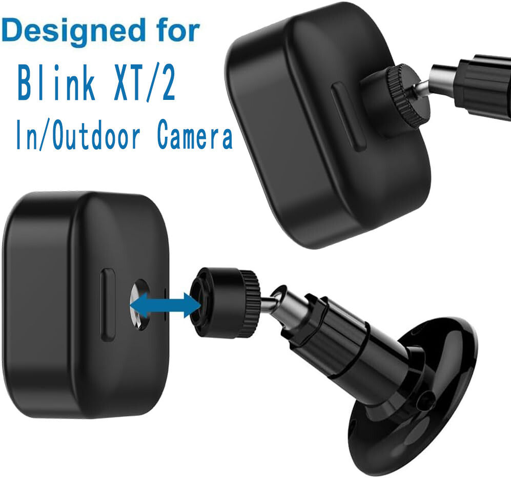 2X Blink XT/2 In/Outdoor Camera Wall Mount Bracket Protective Adjustable Holder