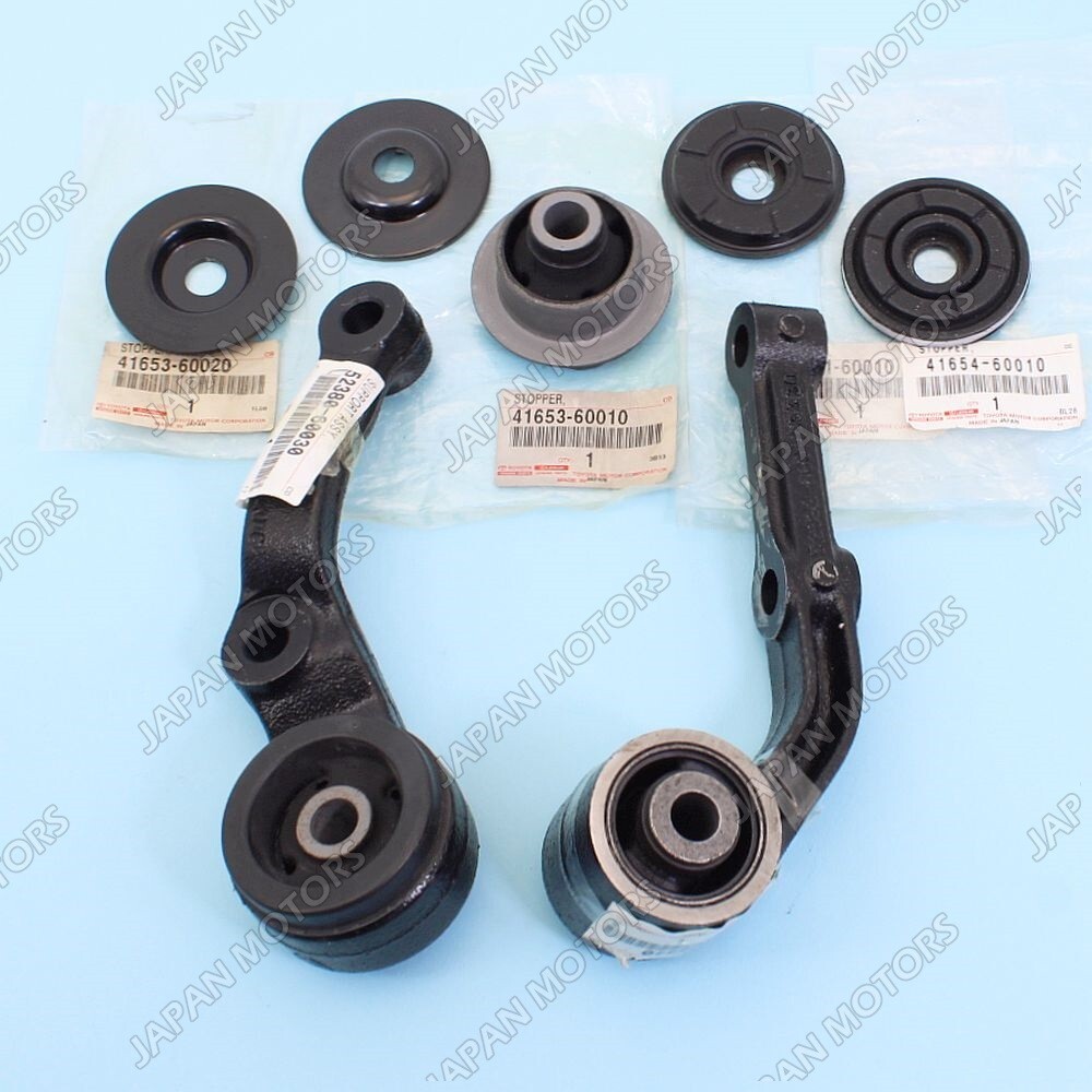 💯 OEM Toyota Land Cruiser Lexus LX470 Front Differential Bushing & Support Kit