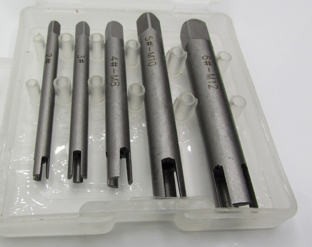 5 Pcs - Tap Extractor Set (M5, M6, M8, M10 & M12) C