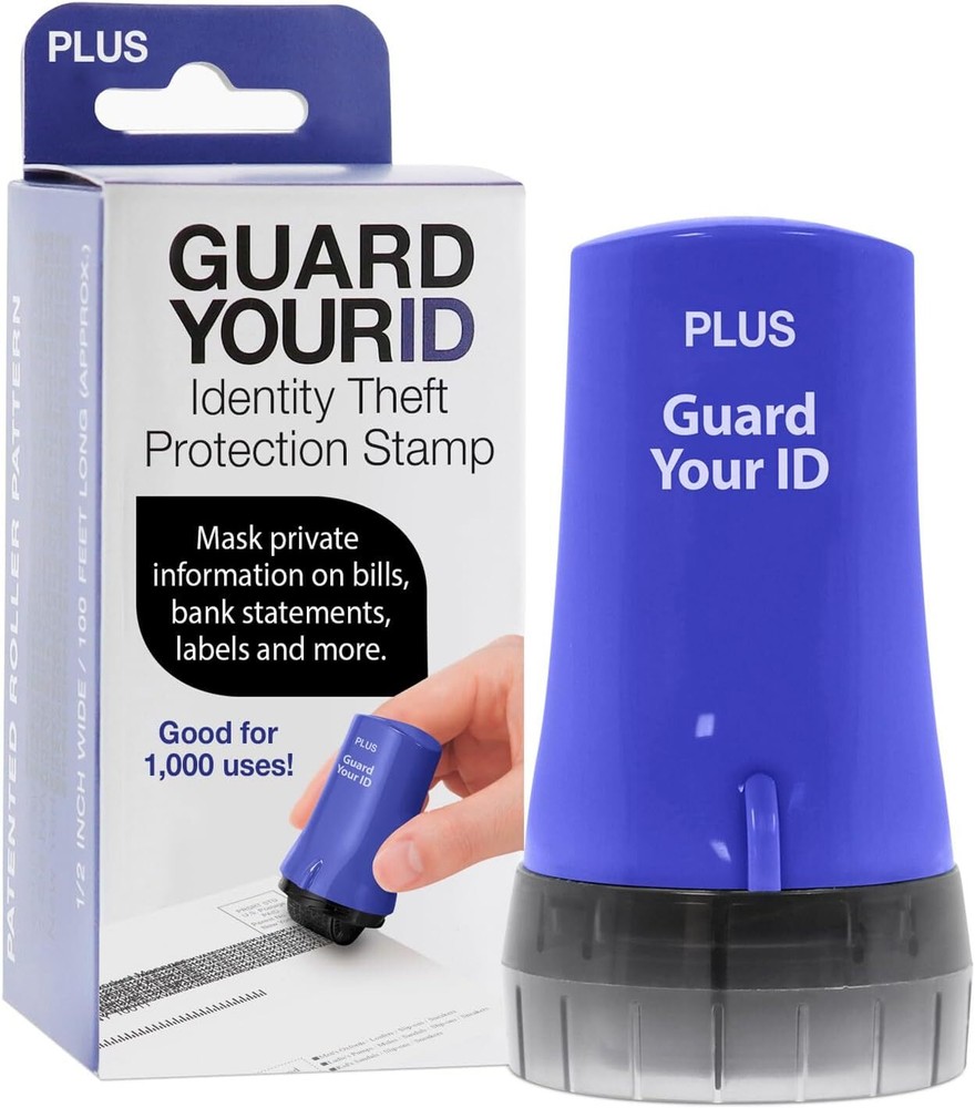 Advanced Security Roller 2.0 for Identity Theft Prevention Stamping in Turquoise