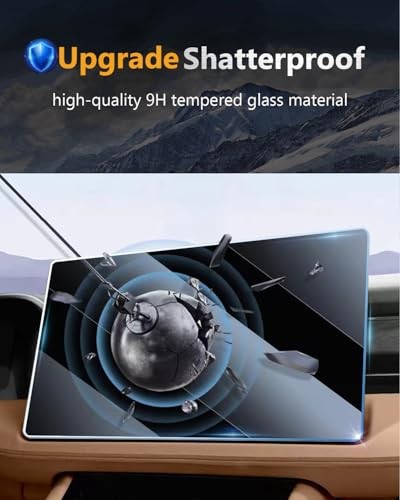 Screen Protector For Acura MDX 2022-2025, Tempered Glass Protective Film For