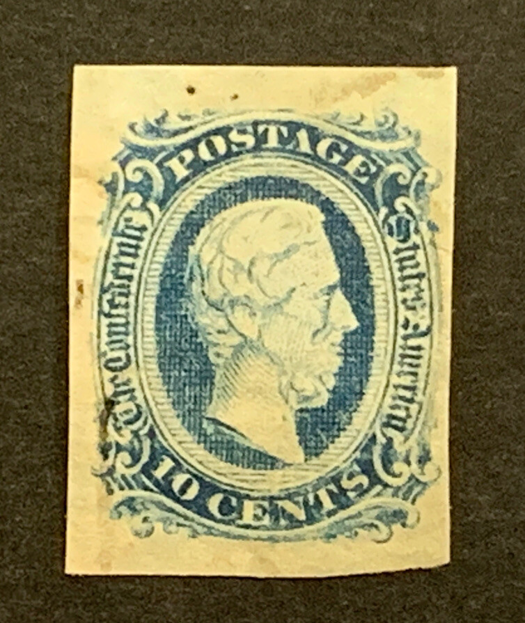 Travelstamps: US Stamps CONFEDERATE CSA SCOTT #11 Used NG