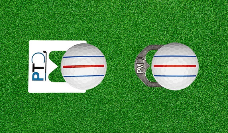 Precision Marker 3 Pack, ABS Polymer, Black/white/pink, improve your score