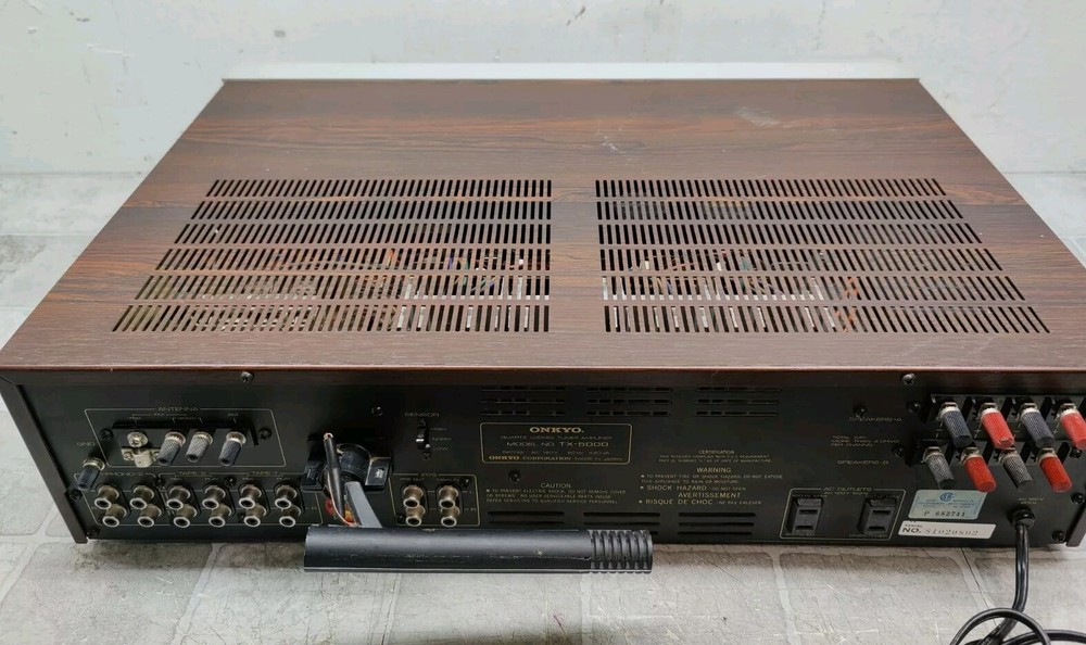 Onkyo TX-5000 Quartz Locked Tuner Amplifier READ