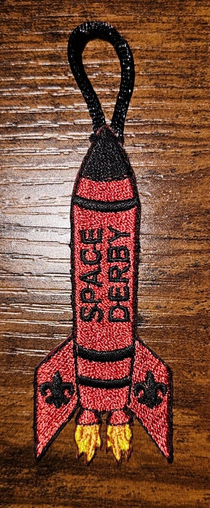 Boy Scouts BSA Webelos Cub Scouts Space Derby Generic BSA Pocket Patch