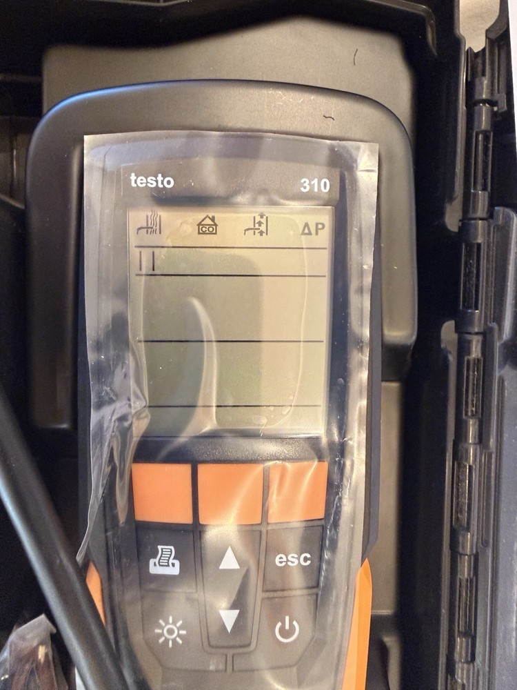 Testo 310 Combustion Analyzer Kit With Printer 0563 3110 01