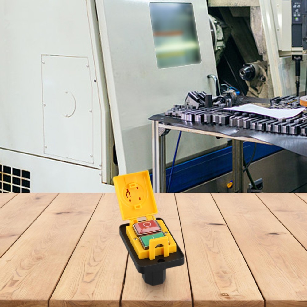 7Pin For DZ05 Waterproof Pushbutton Switch for 3Phase Industrial Machines