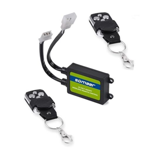 Wireless Remote Control Switch for LED Light Bar Relay two keys remote control