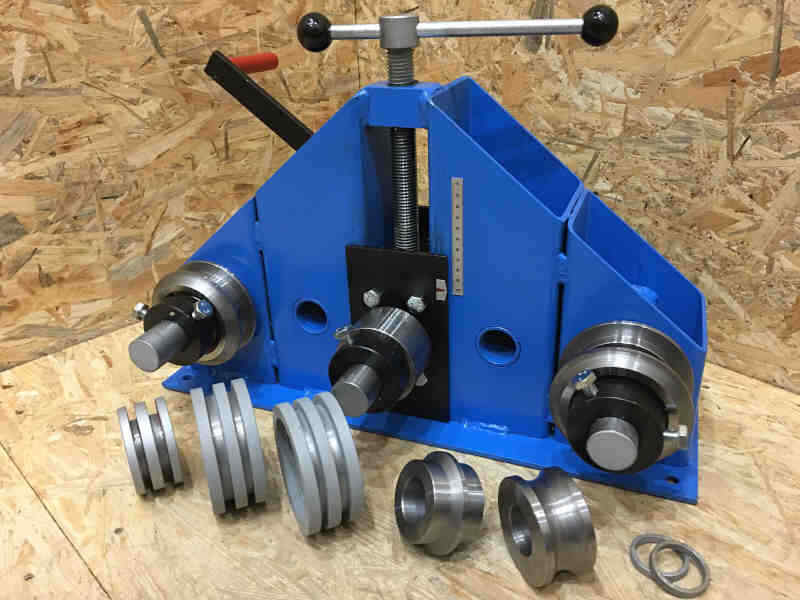 Heavy Duty Roller Bender / RING ROLLER - Flat Bar, Tube, Pipe, Box - RR-MAX+