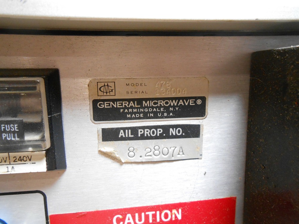 GENERAL MICROWAVE MODEL 478 AUTOMATIC PEAK POWER METER