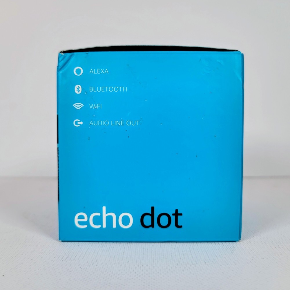 Amazon Echo Dot 3rd Gen Smart Speaker Alexa Black (OPEN BOX New) Complete