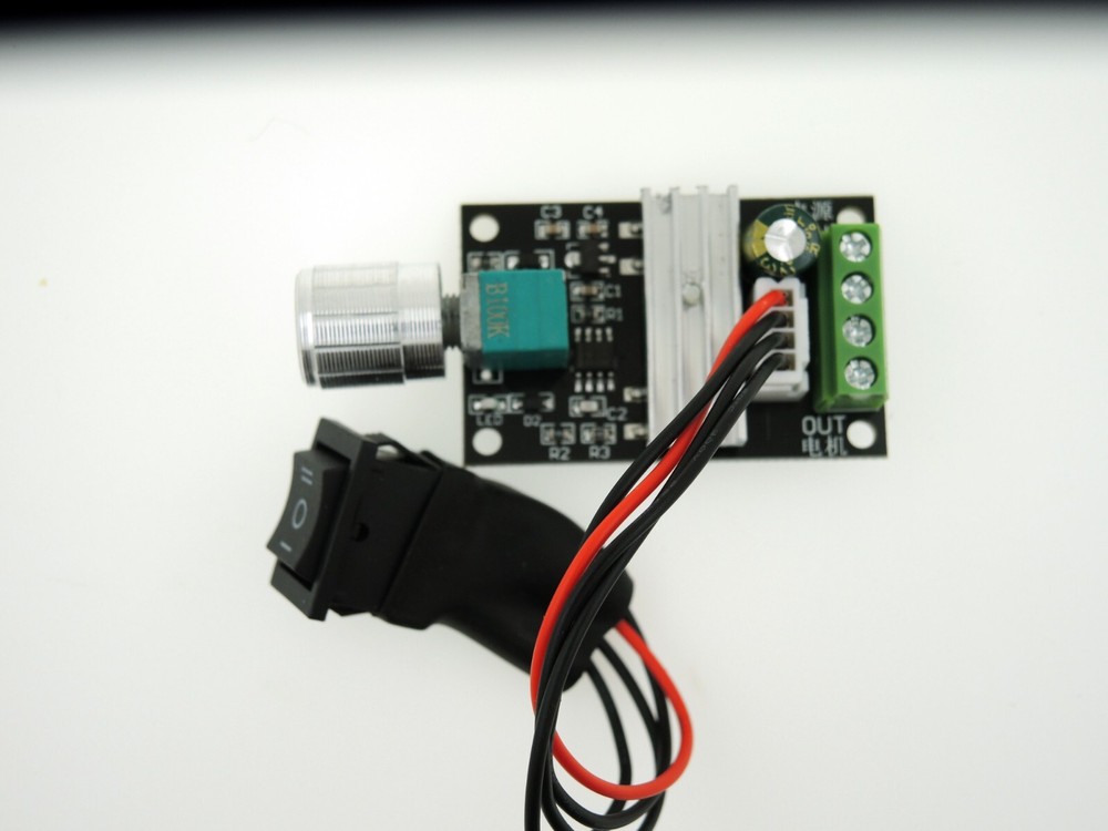 1pc PWM Motor Speed Controller, Forward Reverse, 1203BB (USA STOCK)