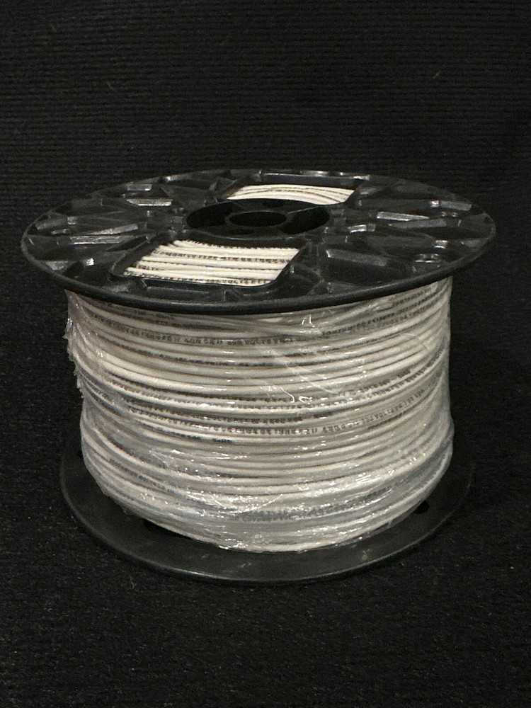 500 Ft 14 Gauge White Stranded CU THHN Wire