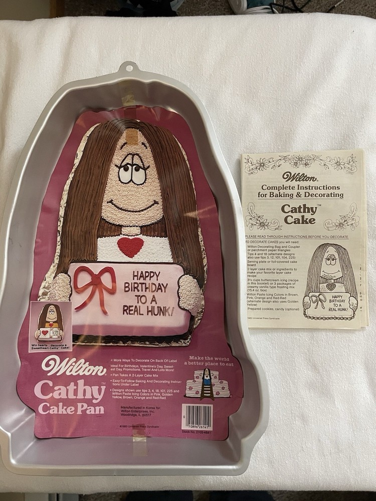 1983 Wilton Cathy Comic Strip Cake Pan