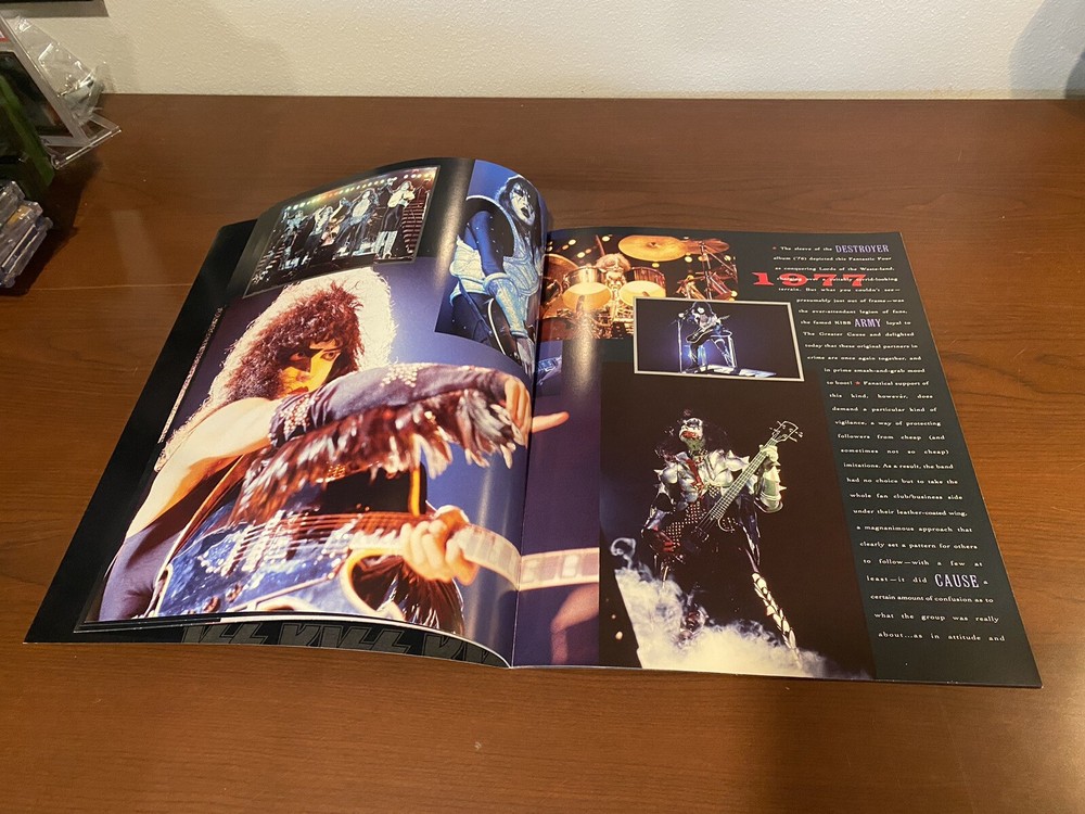 Kiss Alive Worldwide 1996-1997 Tour Program book booklet US