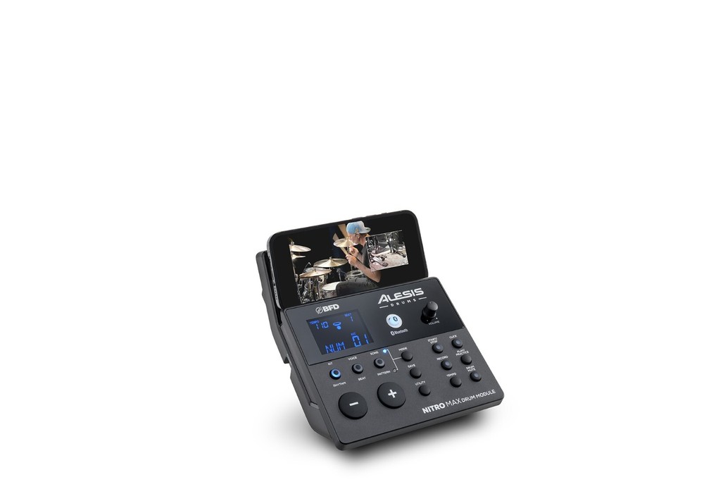 NEW Alesis NITRO MAX Drum Module w Cable Snake/Power Adapter - Machine Brain