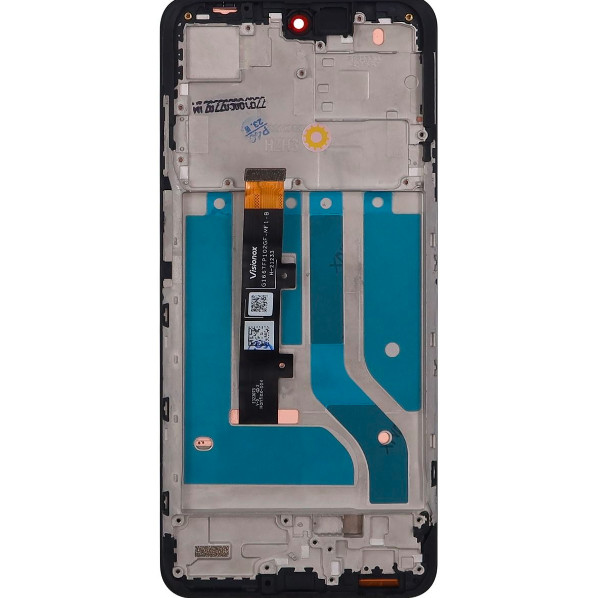 For Motorola Edge 20 Lite XT2139-1/2021 LCD with Touch + Frame Black Replacement