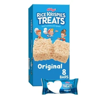 Original Chewy Crispy Marshmallow Squares Snacks