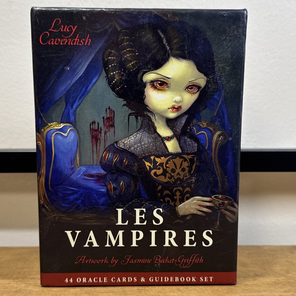 Les Vampires Oracle Cards by Lucy Cavendish Authentic-Complete!