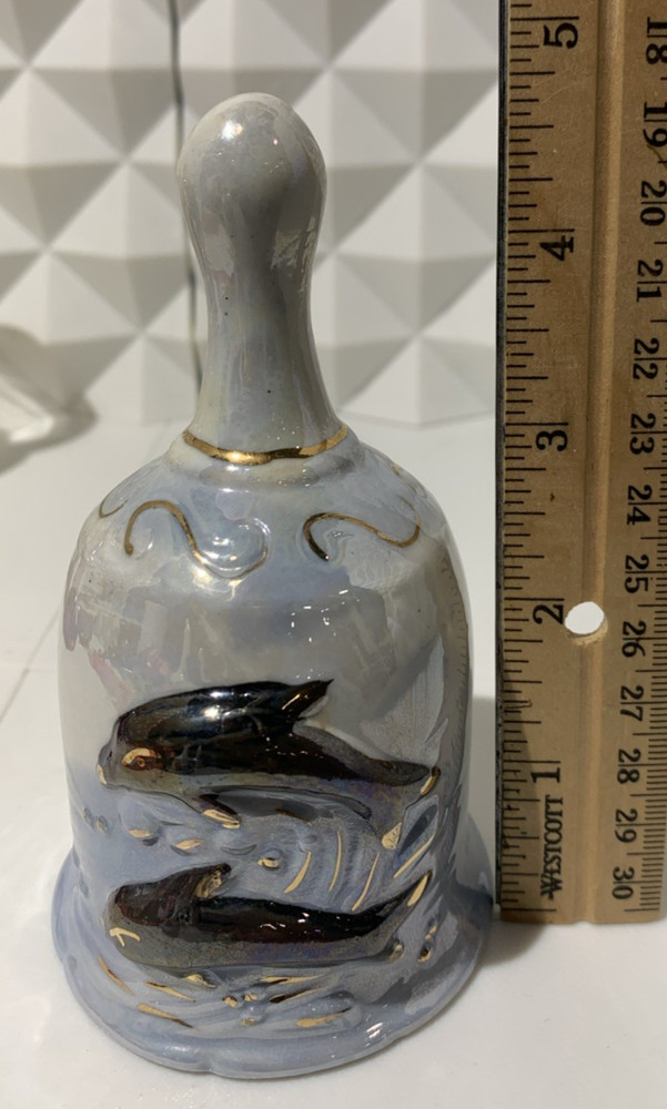 Ceramic Dolphin Bell