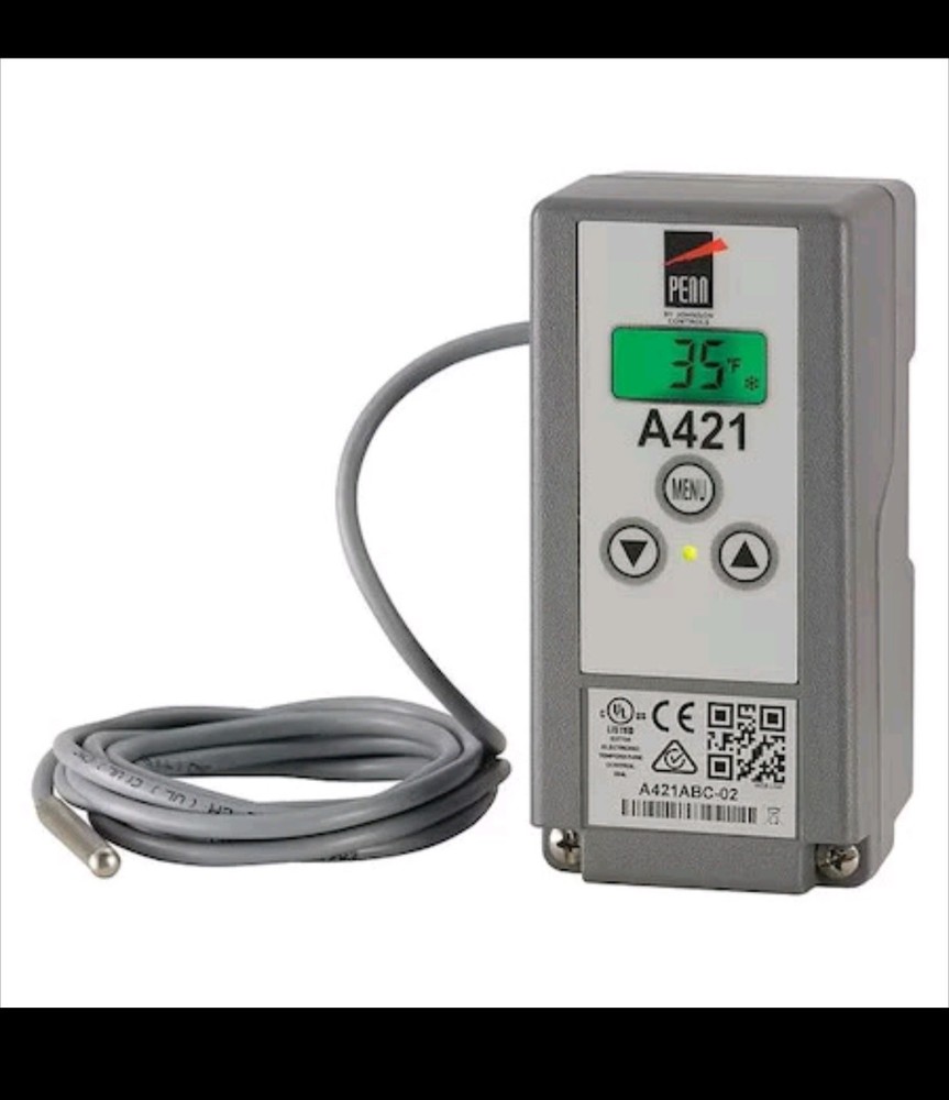 Johnson Controls A421abc-06C Temperature Control, Close On Rise, Open On Rise,