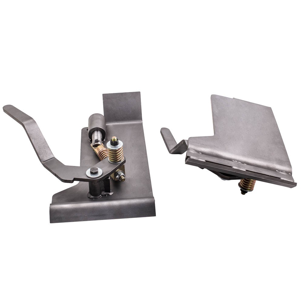 2 Pcs Universal Weld-On Skid Steer Quick Attach Conversion Adapter Quick Tach