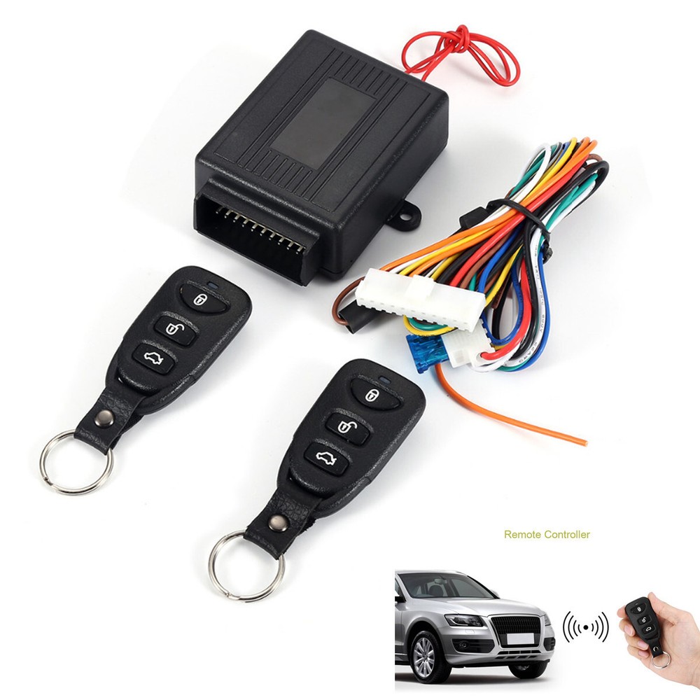 Car Central Power Door Lock/Unlock Remote Control Kit Keyless Entry System