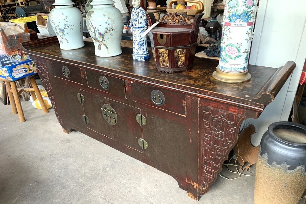 Antique Chinese Buffet Table