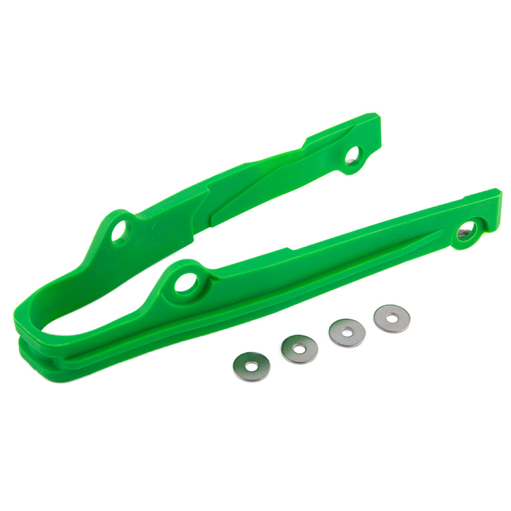 Green Swingarm Chain Slider Buffer Guide Fit Kawasaki KX125 KX250 1994-2007