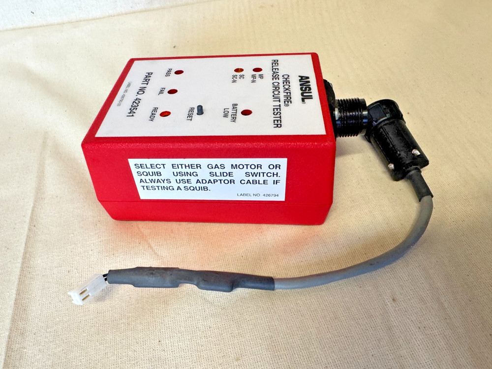 Ansul Checkfire Release Circuit Tester P/N 423541