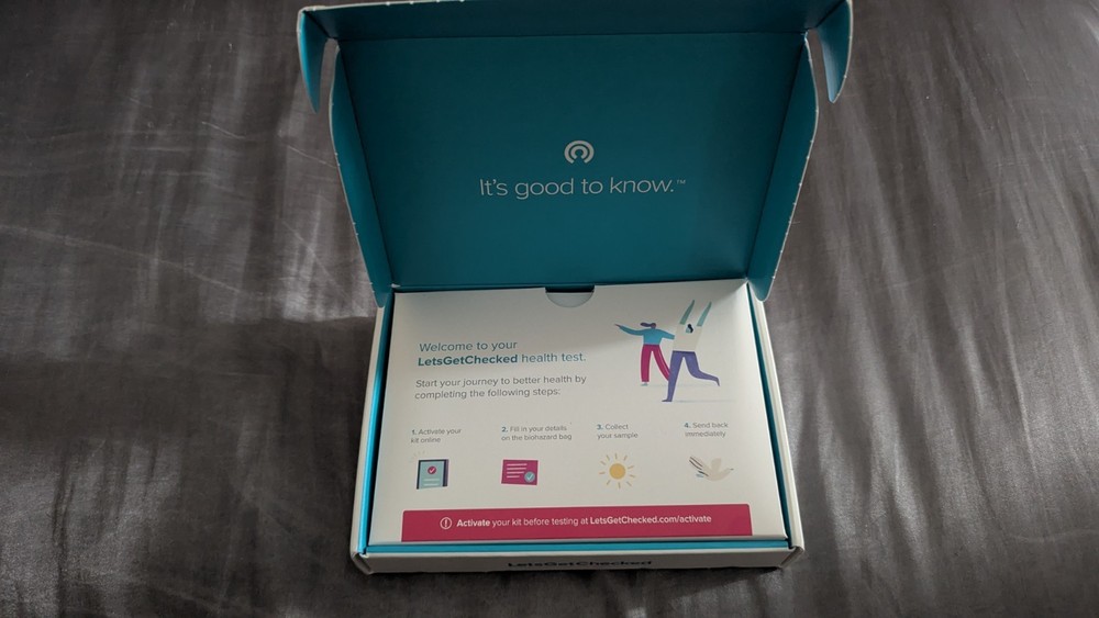 LetsGetChecked Blood And Urine Test Kit