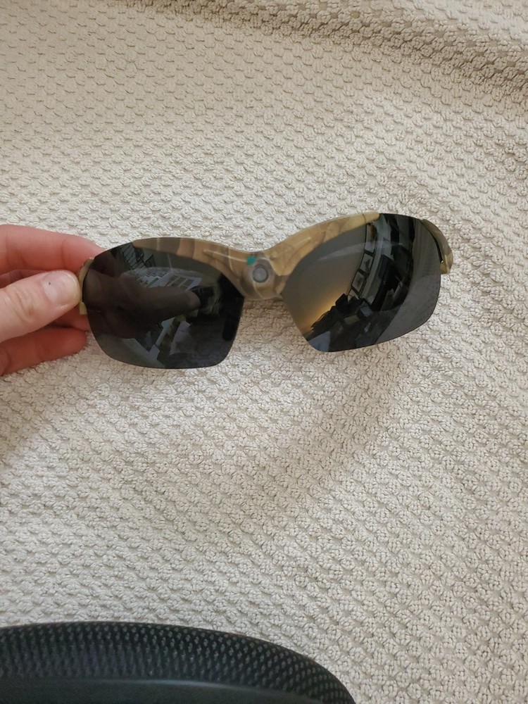 ProVision Smart Sunglasses W/ Built-In HD Camera & Bluetooth Black Frame UV Prot