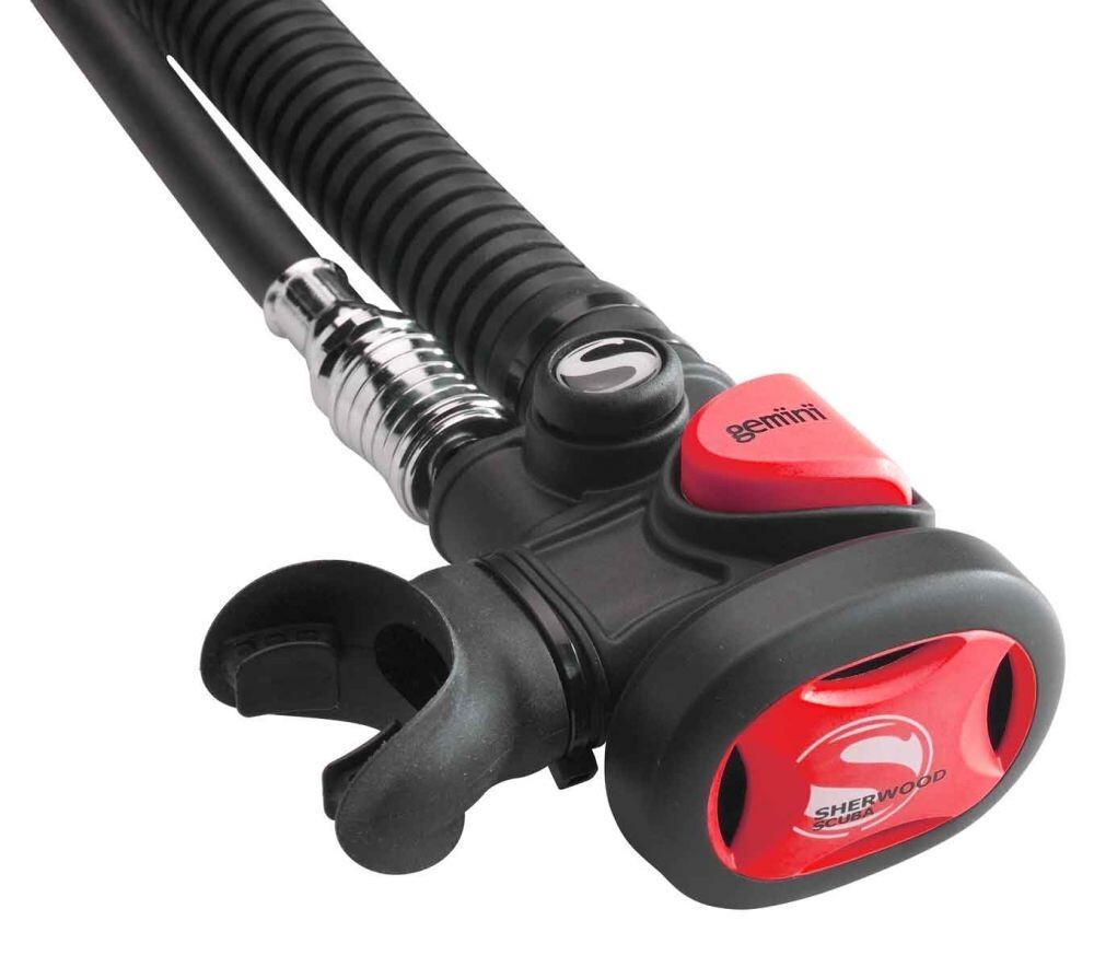Sherwood Gemini Breathable Inflator - Red