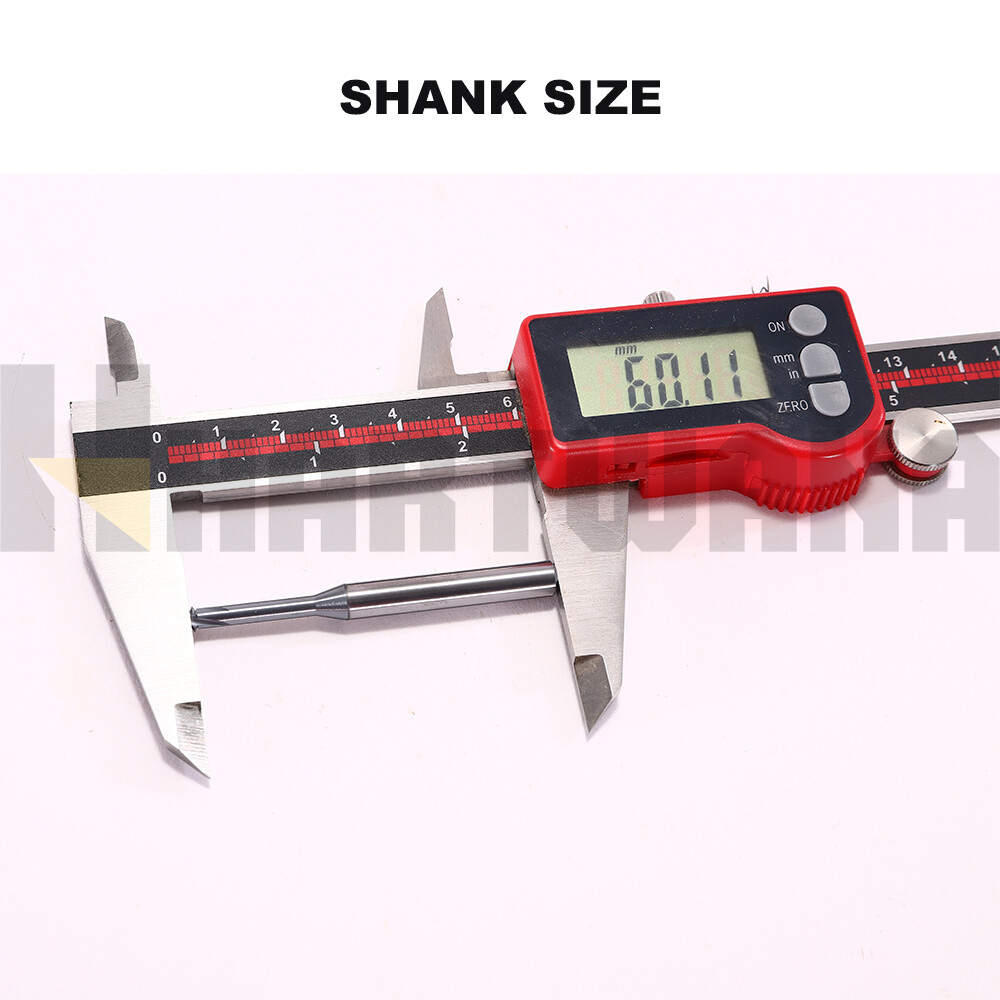 3PCS SINGLE PITCH THREAD M6X1.0 D4.85X20XD6X60X4T MILL - TiALN For 60 Degrees