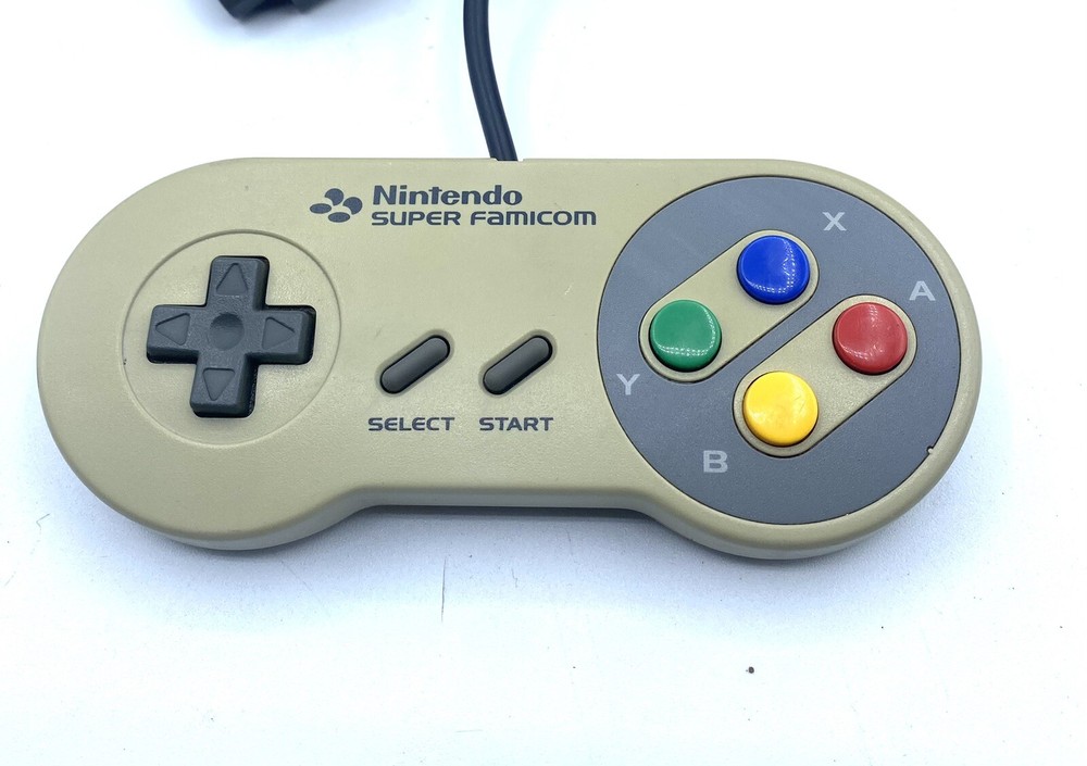 Authentic Super Famicom Controller SNES Controller Yellowed OEM Japanese Import