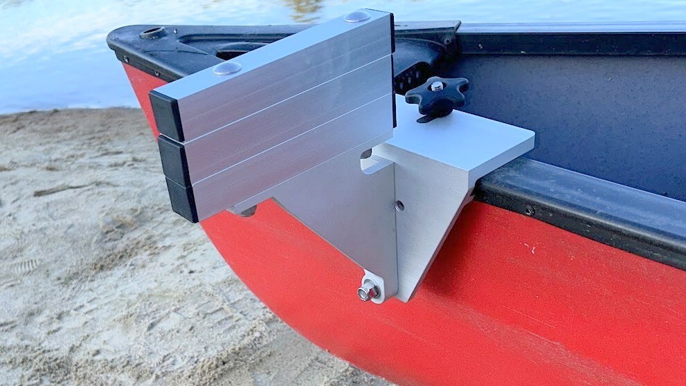 Side Saddle 2.0 Canoe Motor Mount for Trolling Motor on Old Town and similar