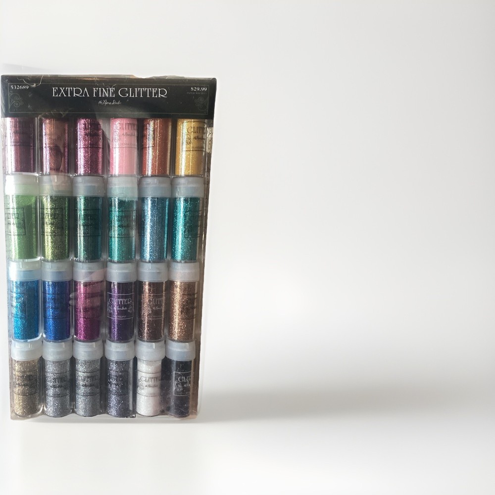 Extra Fine Glitter Multicolor Assorted Set MPN 532689