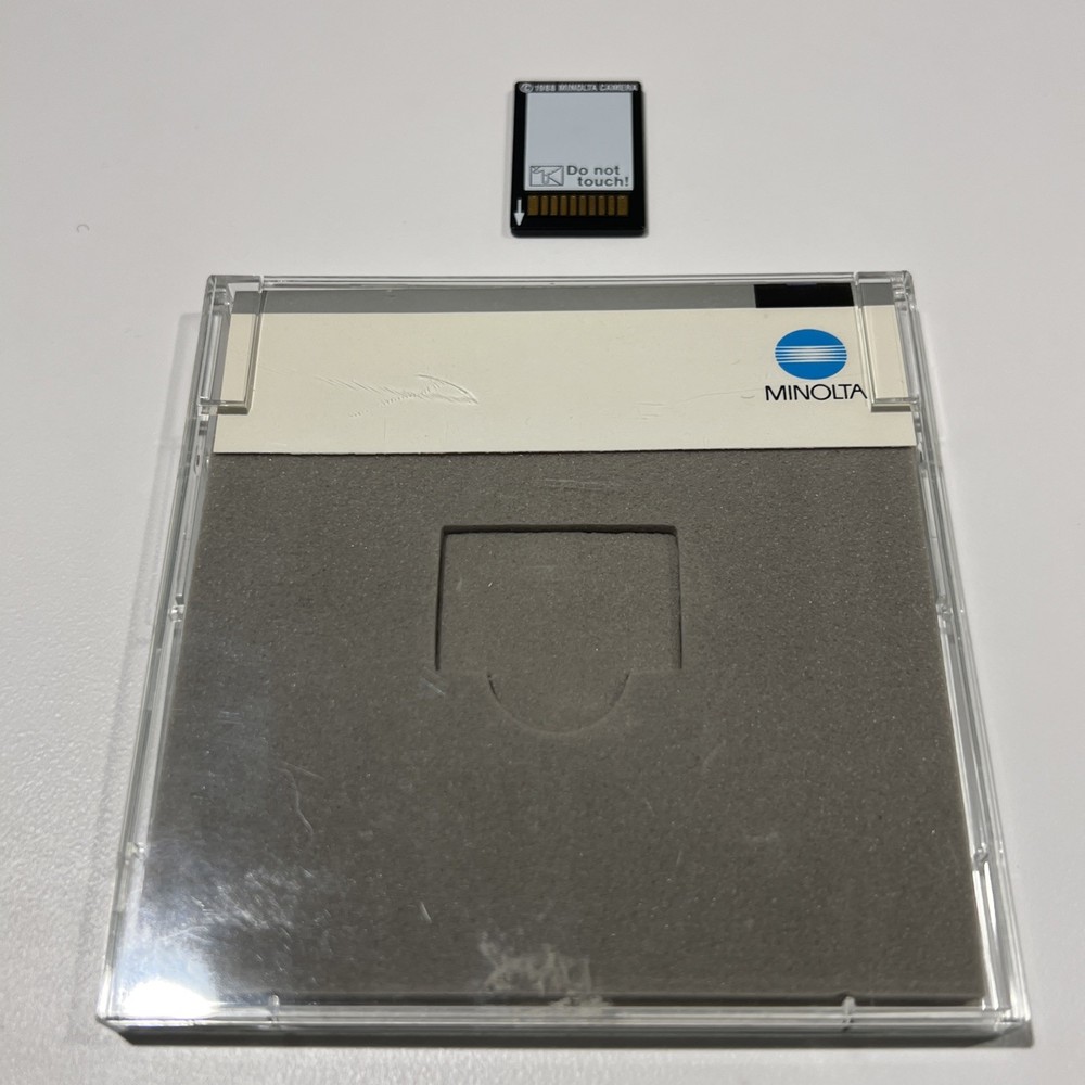 Minolta Automatic Depth Control Card - OVP + Case Original Box Manual EUC