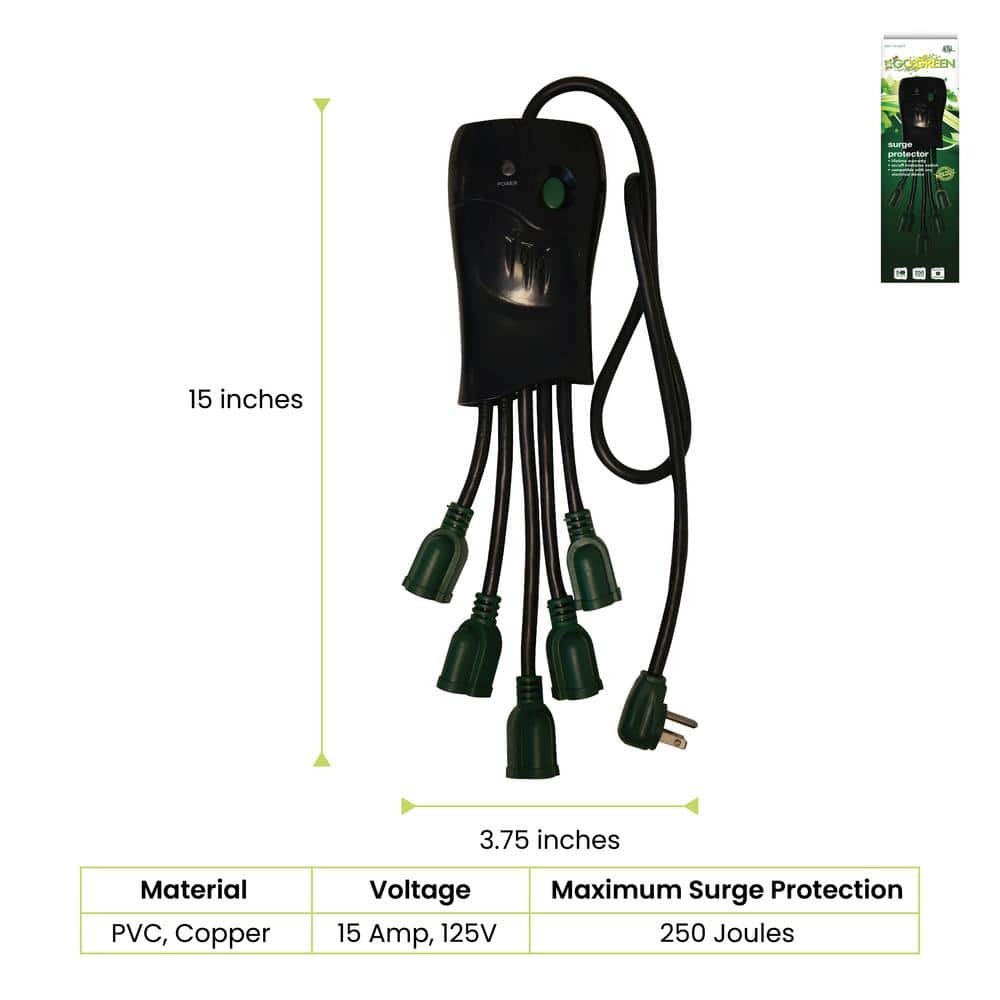 5 Outlet Octopus Surge Protector