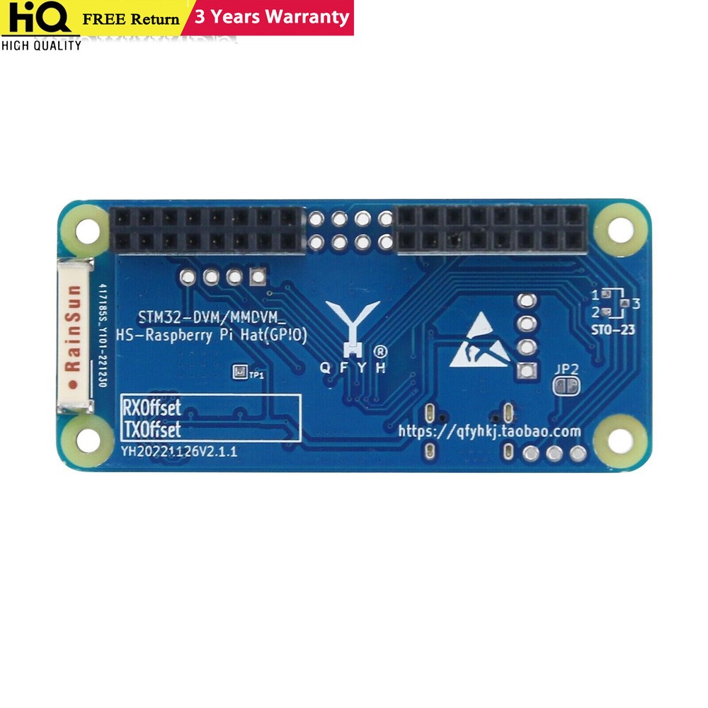 Mini Simplex Hat Hotspot Main Board for MMDVM Digital Modem Box fit Raspberry Pi