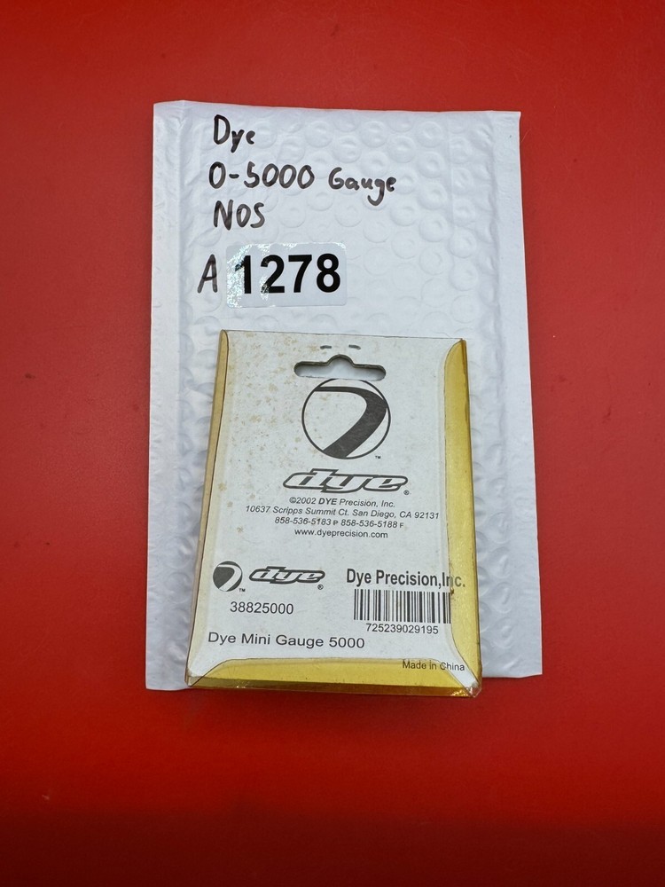 Dye 0-5000 Gauge NOS