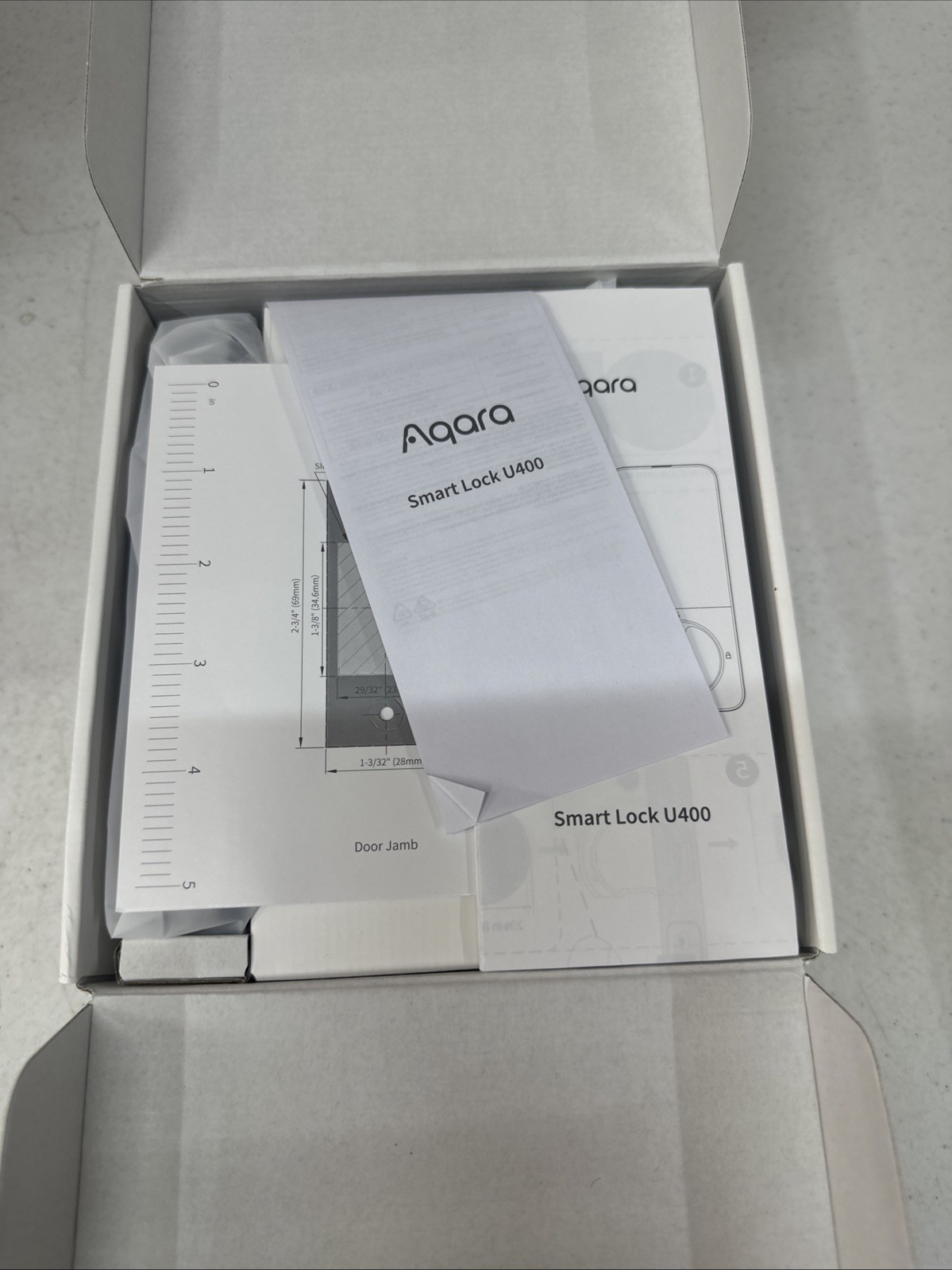 Aqara U400 Smart Lock (Keypad, Handsfree Unlock, Fingerprint Reader, Open Box)