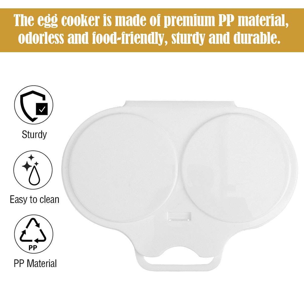 Kitchen Microwave Egg Poacher Poached Egg Cooker Egg Maker Poached Egg Steamer