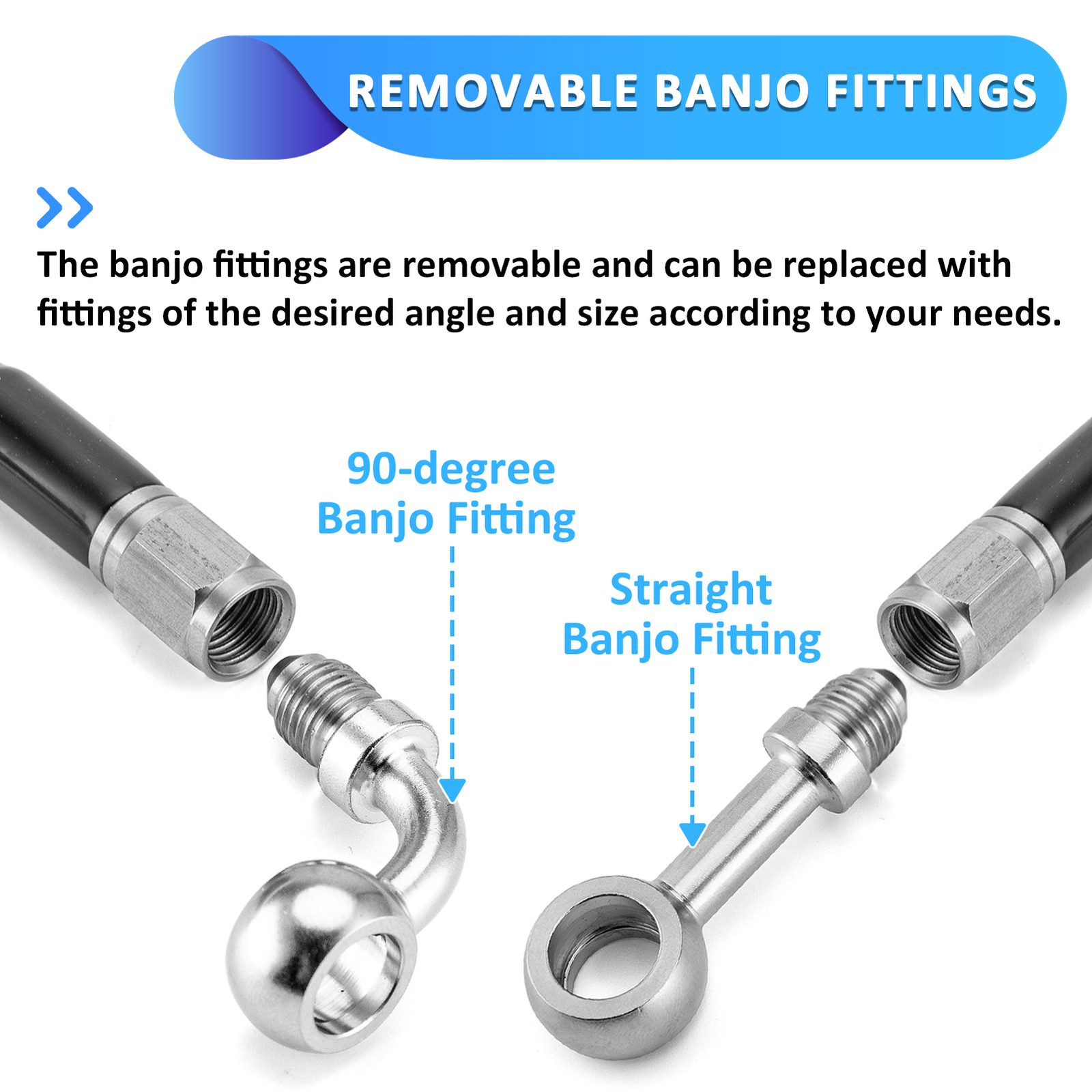 12" 14" Bar Clutch/Brake/Throttle/CAN-Bus Cable for Harley Softail 00-06 Non-ABS