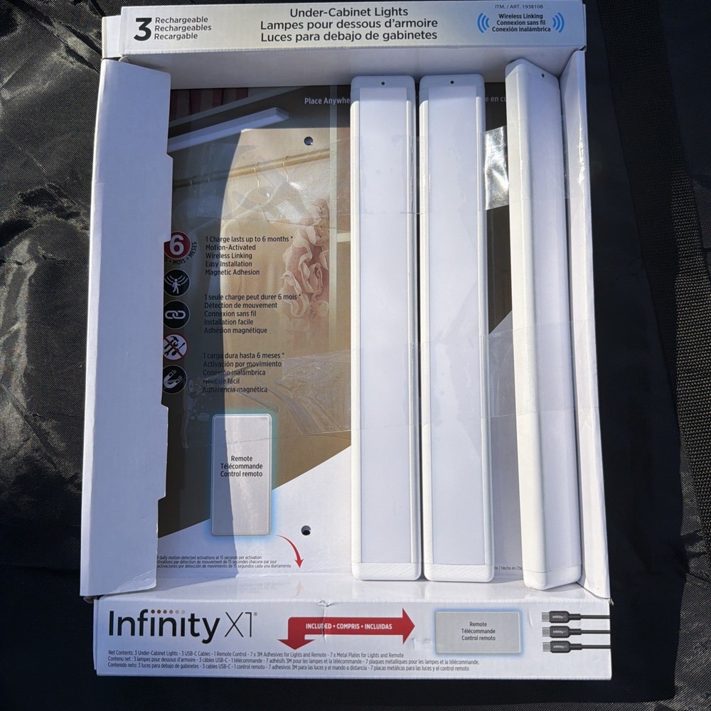 infinity x1 under cabinet light