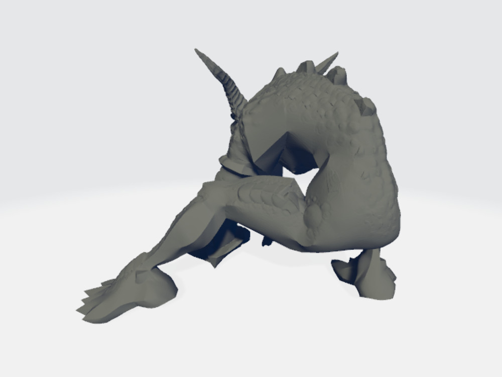 Seahorse 3D - Demon #2