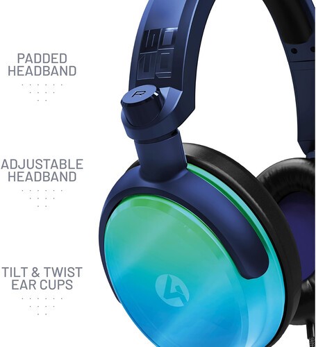 PC Accessory: Wired Headset - 4Gamers C6-100 - Strike: Compatible with PC, Switc