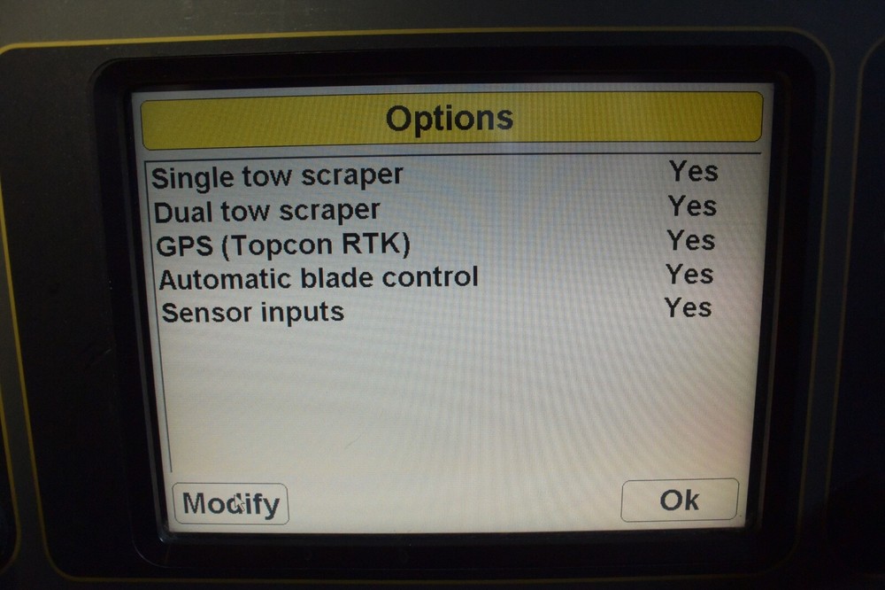Topcon AGS Control Panel Model 9168 with Options CLEAN!!!!